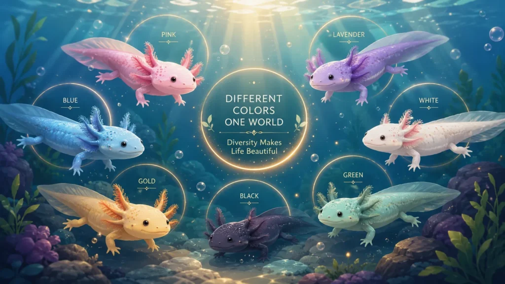 How Many Types of Axolotls Are There