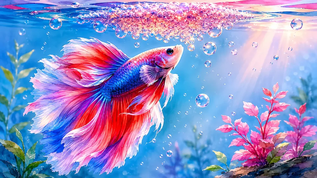 What Does a Betta Bubble Nest Look Like