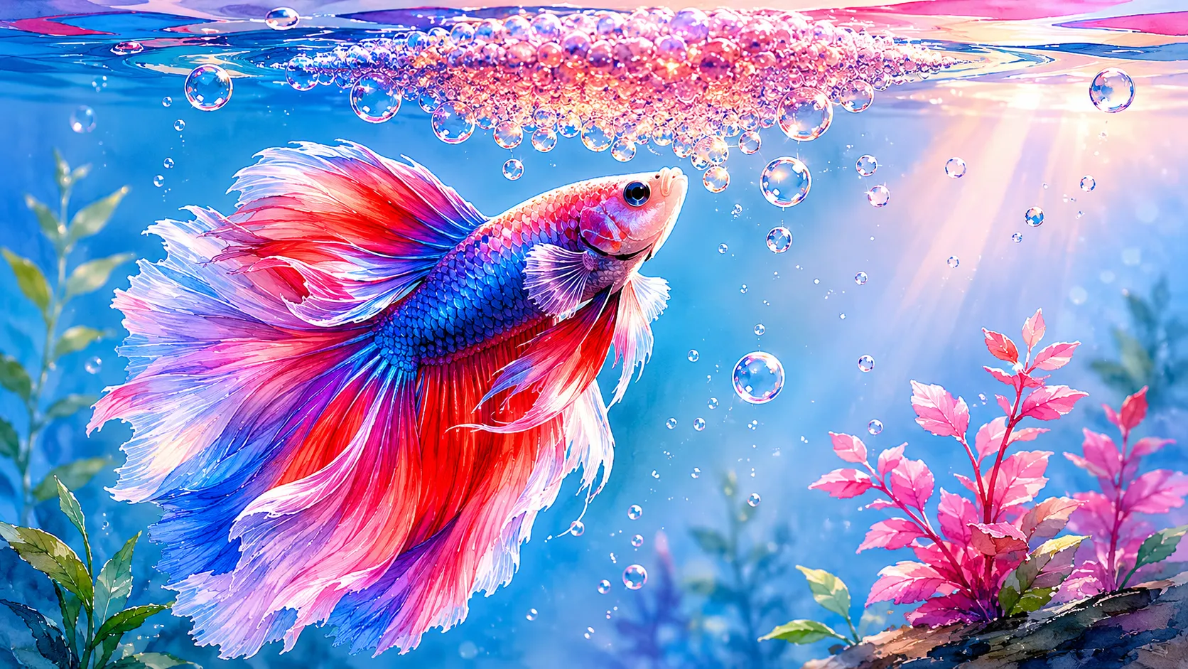What Does a Betta Bubble Nest Look Like