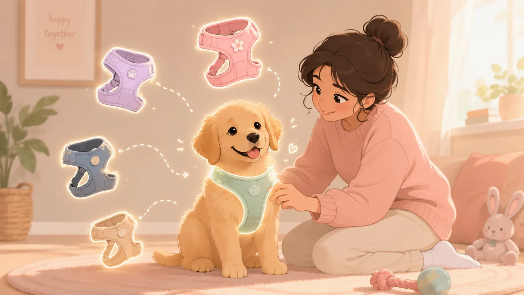 What Size Harness for Golden Retriever Puppy